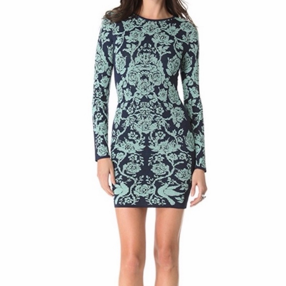 Elegant Floral Ronny Kobo Dress